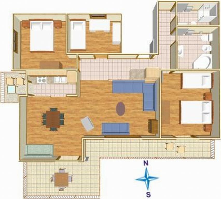 Apartments Toni Two Igrane Eksteriør billede